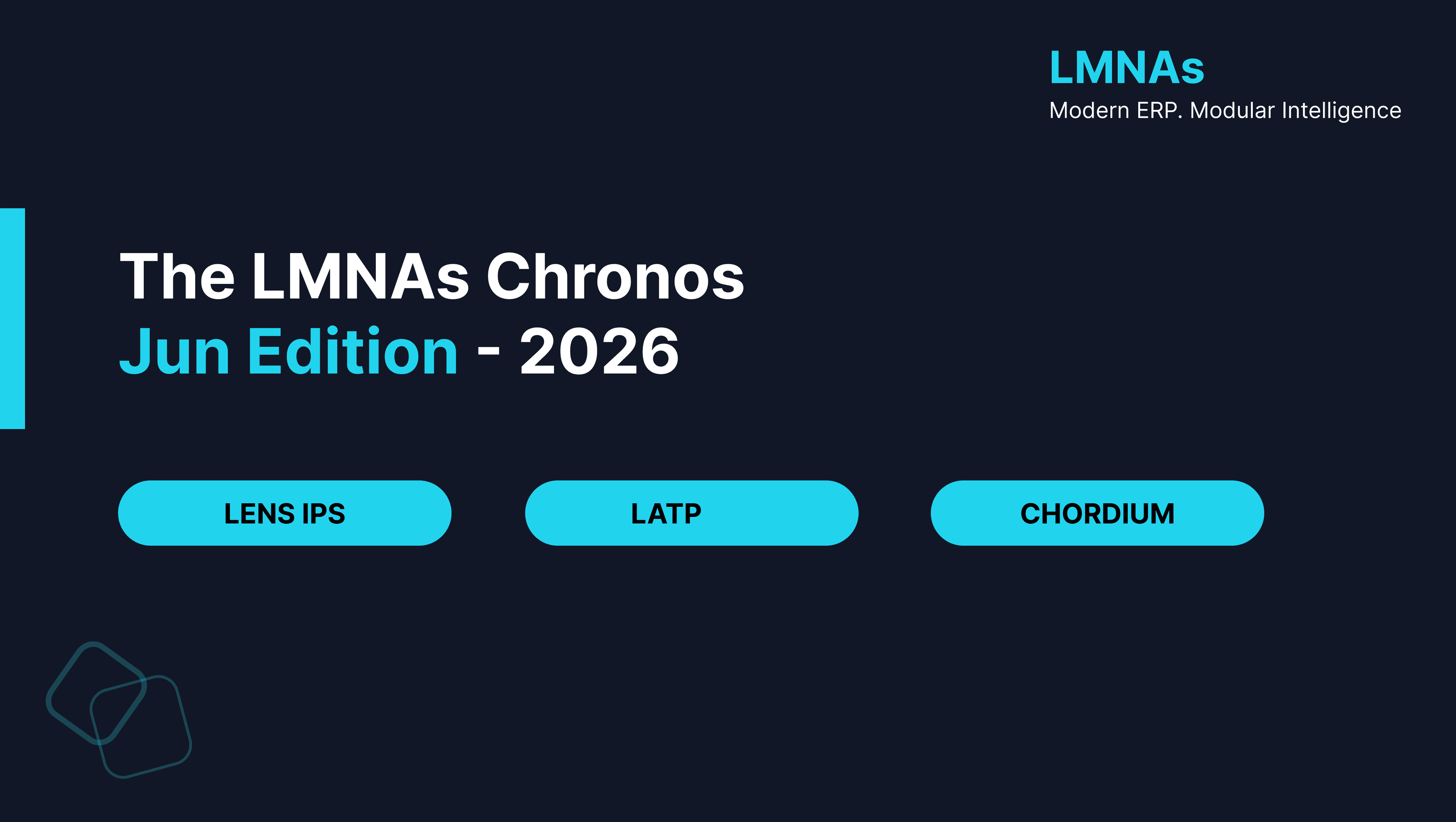 Welcome to the June Edition of LMNAs Chronos - 2026